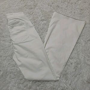 Rachel Roy Womens Flare Trouser Pants Size 29 Pockets Belted Stretch Car…